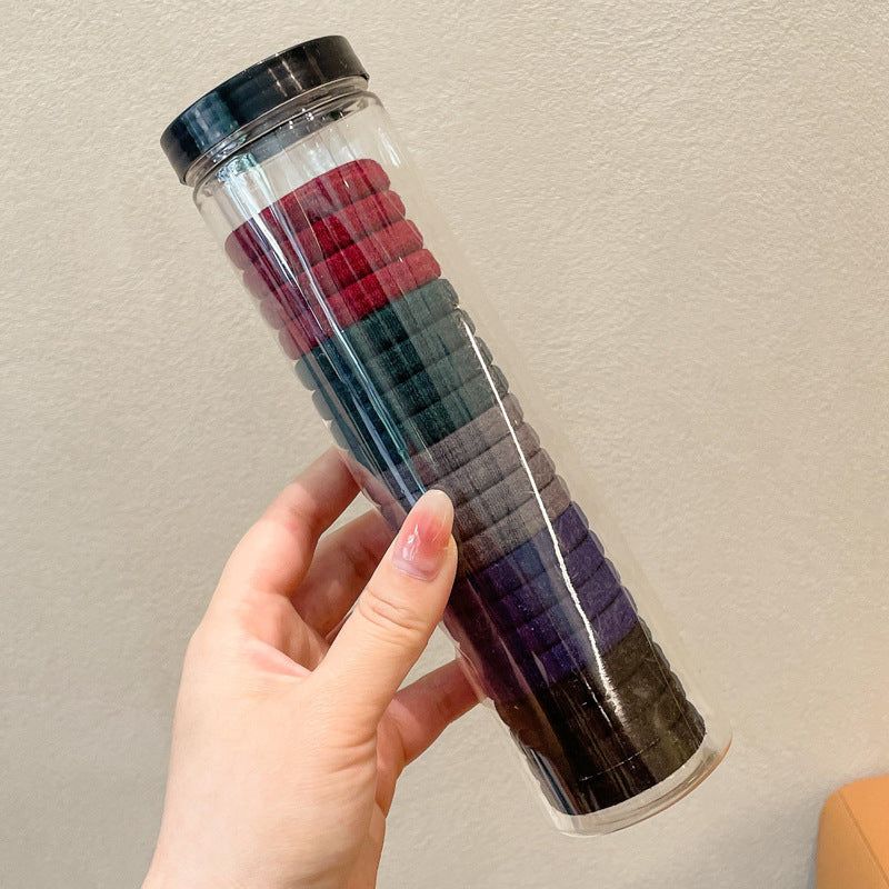 Wholesale Simple Handmade Rubber Band Plush Hair Rope